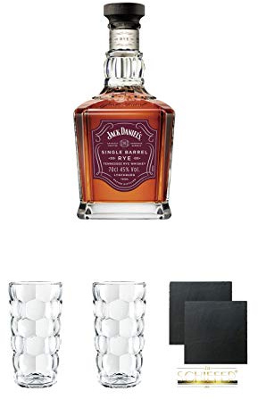Jack Daniels Single Barrel - RYE - Select Bourbon Whiskey 0,7 Liter Geschenkset