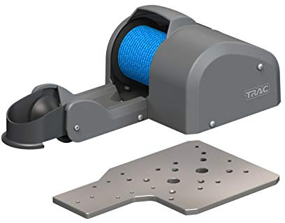 Trac Outdoors Mounting Plate for G3 Fisherman 25, Angler 30, Pontoon 35 and Deckboat 40 Anchor Winches | Safely Secures Your Anchor Winch (69071)