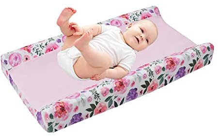LICHENGTAI Överdrag för skötdynor, supermjuk cradle-madrass, skötöverdrag, spädbarn, stretchigt tyg, skötbord, skydd, skötunderlag, baby, skötsel, 81 x 41 x 13 cm