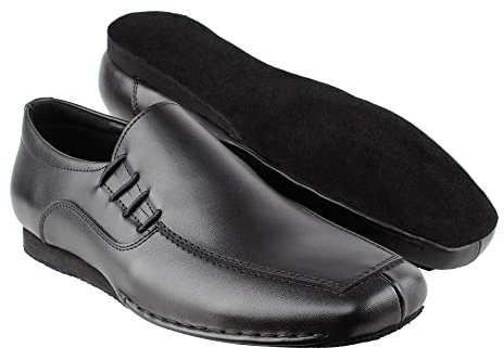 Very Fine Mens Darius Black Ballroom Waltz Latin Bachata Salsa Rhythm Slipon Dance Shoe M 10.5