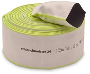 Ø 102 mm - 4 tum, 30 meter, tygslang | Industrislang | Byggslang | Platt slang