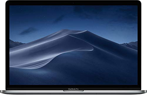 Apple MacBook Pro, 2019 Mit Intel Core i9 & Touch Bar (15-Zoll, 16GB RAM, 512GB Speicher SSD) (QWERTZ Deutsch) Space Grau (Generalüberholt)