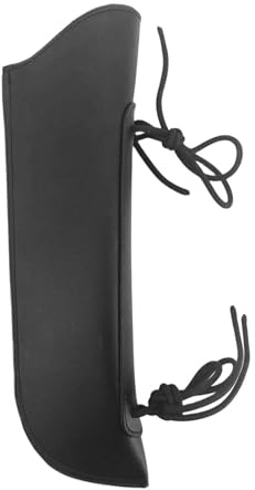 predolo Faretra per Arco Di Contrabbasso, Supporto per Arco Di Contrabbasso in Pelle PU, 38x11 Cm Protettiva Portatile per Basso, Contrabbasso E Arco Di Basso Di Grandi Dimensioni, Nero