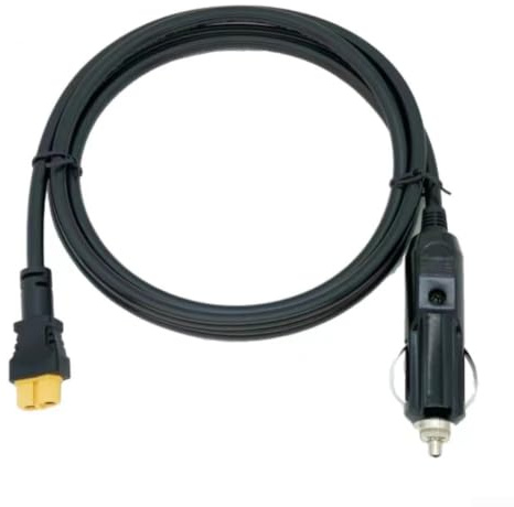 FABULETTA för xt60 laddningskabel 1,5 m biladapter för minnesbatteri – koppar med hög renhet 16 AWG värmebeständig flexibel utomhus