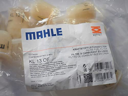 10 x Benzinfilter KL13 OF MAHLE 6-8mm universal Kraftstofffilter Motorrad Auto