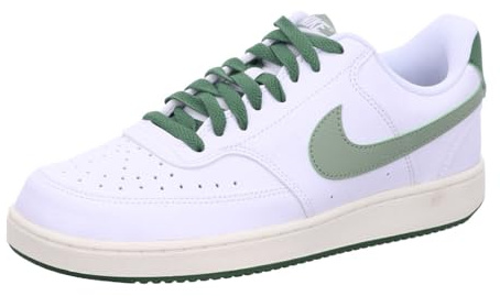 Nike Schuhe Court Vision Lo, White/Oil Green-Treeline-Sail, FJ5480-100, 47 EU (12.5 US)