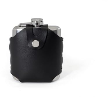 Origin Outdoors Unisex – Erwachsene Fashion Flachmann, Transparent, 180 ml