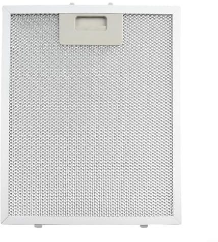 Filtre à graisse en métal pour hotte aspirante - 290 x 240 x 9 mm - Filtre à graisse métallique - Filtre de rechange pour hotte aspirante de cuisine