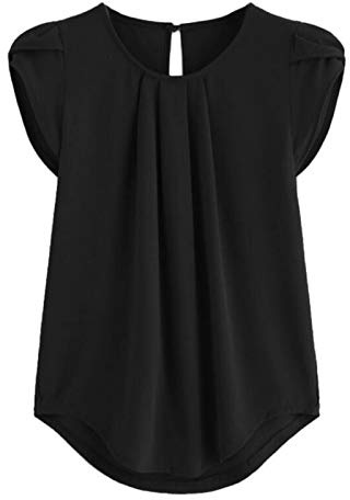 Uwdiohq Top E Bluse Eleganti Camicia Verde Maniche Corte Donna Magliette Crop Blusa Elegante Taglie