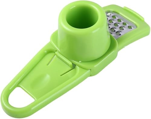 Multifunction Mini Grater and Nutmeg Grinder - Manual Fruit, Vegetable and Nuts Chopper Choppers & Mincers (Green)