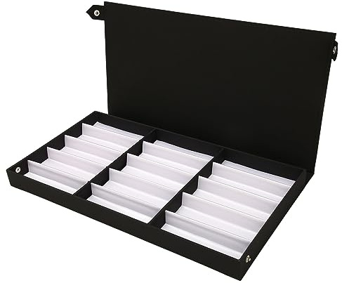 Sorandy La Scatola per Esposizione di Occhiali da Sole con 15 Griglie Organizza gli Occhiali Alla Moda per Cassettiere o Cassettiere, Realizzata in Tessuto di Nylon, Ideale per La Casa o il Viaggio