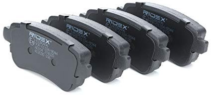 RIDEX Bremsbeläge Satz Bremsklötze Bremssteine Set Hinten | ECE-R90 402B0496