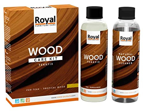 Royal Teakfix Wood Care Kit + Cleaner 2x250ml