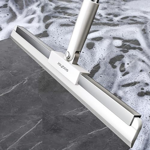 Rubber Squeegee Broom for Floor,62 Long Handle Window Squeegee, Silicone Pet Hair Remover,Magic Squeegee Broom for Indoor Cleaning,Cleans Glass, Hair, fine dust, Liquids, Suitable Smooth Floors, Rugs