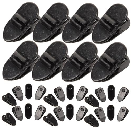 PHENOFICE 100piezas Clips Resistentes Para Cable De Micrófono y Auriculares Organizador De Cable