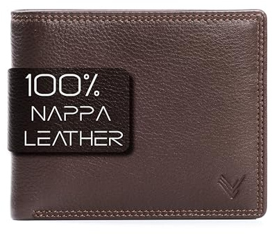 Lavalen Carteras para Hombre Piel – Hecha a Mano - Monedero Tarjetero Cuero - La Cartera Hombre Piel Genuina - Billeteras con RFID - Wallets for Men - Regalos Originales.