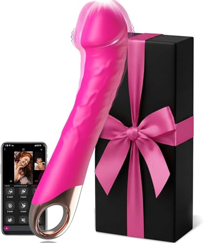 Vibrador Mujer Juguetes Eróticos Consolador Realista con App
