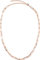 styleBREAKER Damen Edelstahl Kette ohne Anhänger mit grober Gliederkette, Halskette, Halsschmuck, Schmuck, Chain Optik 05030064, Farbe:Rosegold