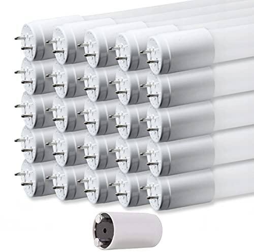 pureled 25er pack LED Leuchtstoffröhre 150cm GLAS T8 G13 24W Neonröhre Röhre Lampe Röhren Tube… (Kaltweiß)