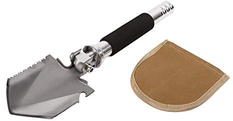 Camping Schaufeln, 1 Stück Multifunktionales Militär Klappspaten Spaten Garten Camping Wandern Outdoor Survival Tool