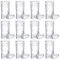 PORUPAEL Mini Cowboy Boot Shot Glasses 1 Oz, Plastic Western Beer Mugs, Reusable Boot Cups, Clear Shot Glass for Theme Parties Decorations (12 Pcs)