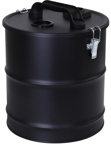 Obelunrp Ash Vacuum for Pellet Stoves, 4 Gallon Fireplace Ash Vacuum with Hose Nozzles, Ash Vacuum Cleaner for Fireplaces, Pellet Grill, Wood Stove, Fire Pits