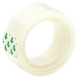 K3T Klebefilmrollen für Klebefilmabroller 12er Packung, 15mm x 10m, Farbe kristallklar, Art.Nr. 43502