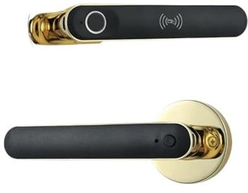 Serrure Connectée, Tuya – Serrure Électronique Biométrique Numérique Intellinte, Serrure De Porte À Empreintes Digitales, Mot De Passe, Boutons De Porte D'entrée, For Chambre À Coucher, Maison, Bureau