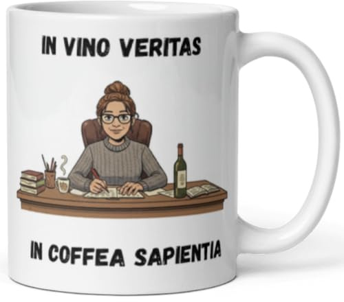 Générique Mug professeur de latin - Tasse cadeau drôle pour prof de latin, étudiant, latiniste - Céramique 325 ml - Compatible micro-ondes et lave-vaisselle