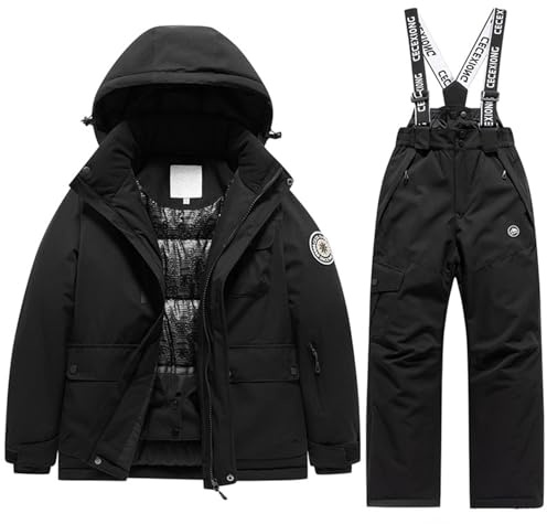 Générique Combinaison Ski GarçOn, 2025 Combinaison de Ski Enfants Garçons Fille de Enfant Enfant 10 Ans Garçons Filles Combinaisons Neige Vêtements VêTements GarçOn 5-10 Ans