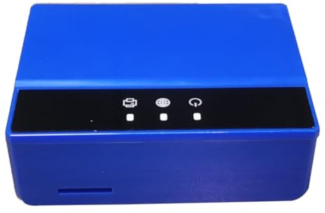 BOFRHME Servidor de Impresión WiFi Ethernet Bluetooth: Transforme Su Impresora USB en una Impresora Inalámbrica. Enchufe UE
