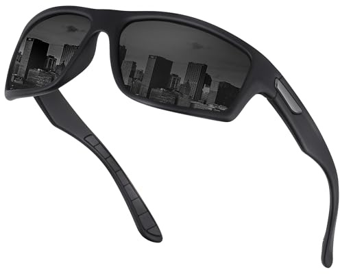 Ollrynns Gafas de sol polarizadas para hombre mujer Gafas Deportivas para Golf Ciclismo Pesca Running Deporte Protección UV400