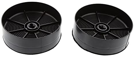 sparefixd Carbon Filters ECFB03 125mm Diameter x 2 to Fit AEG Cooker Hood