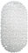 Luxtor Badewannenmatte Steinoptik, Antirutschmatte f??r Badewanne mit Saugn??pfen, Wanneneinlage rutschfest 36 x 69 cm, (Transparent)