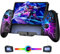 Coogamefly Controller Switch für Nintendo Switch Wireless, Bluetooth Controller mit 6-Achsen-Gyro und einstellbarem RGB, Programmierbarer/Turbo, einteiliger Switch Controller mit Großem Griff