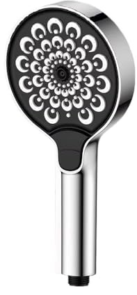 330MM Large Panel Waterfall Shower Head 3 Modes High Pressure Flow Rainfall Faucet Accessories (Silver Hand Shower)