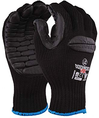 1 Paar Anti-Vibrations-Arbeitshandschuhe, Anti-Vibrations-Elektrowerkzeuge, Vibrationsreduzierende Handschuhe (XL (10))