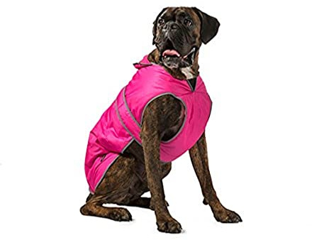 Ancol Muddy Paws All Weather Stormguard Coat . Pink. Size X-Small ( Length 25cm , up to 43cm girth)