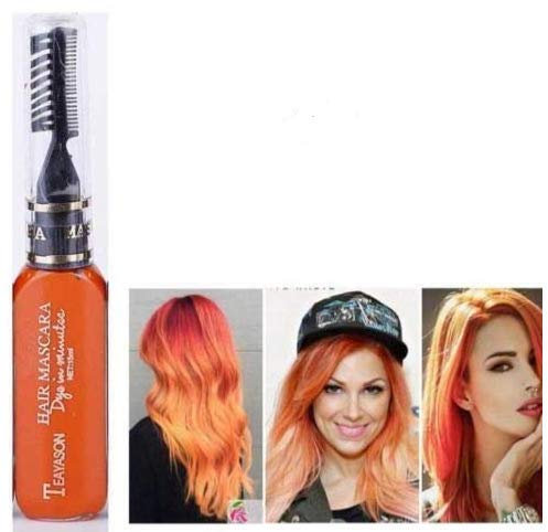 Tinte temporal para el pelo, color crema, tiza para el cabello, no tóxico, para peluquería, bricolaje (# 4)