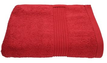 Julie Julsen Chemikalien-Frei Handtuch 600g/m² Bordeaux 50 x 100 cm 100% Baumwolle - Oeko TEX Std 100 Zertifizierung - Weich und Saugstark - Waschmaschinenfest