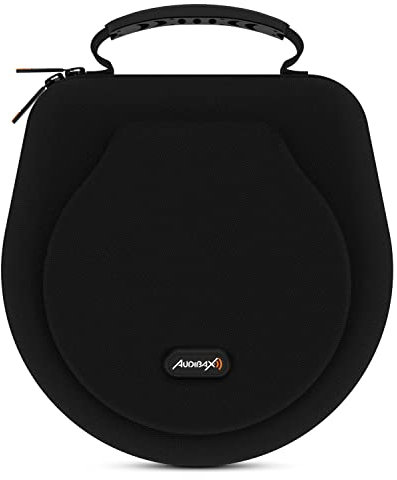 Audibax Atlanta Case 40 Black Headphone Bolsa Funda para Auriculares Eva