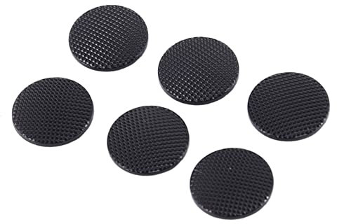 PEKKA 6pcs Joystick analogico Stick Sostituzione Pulsante Cappuccio per PSP 1000 Nera