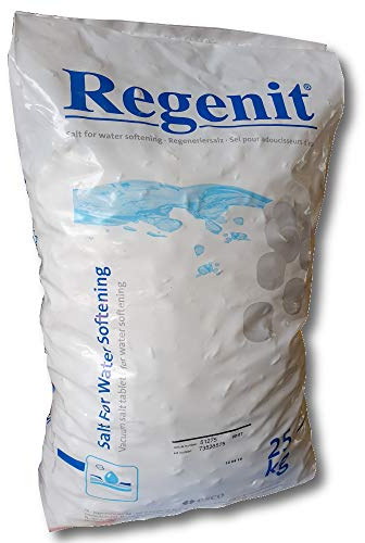 esco Regenit® Tablettes de sel 25 kg Adoucissement de l'eau Sel d'ébullition très pur Anti-calcaire