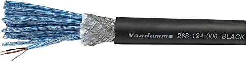 Black Series Tour Grade 24 Pair Multicore Analogue Audio Cable, Per Metre, Multicore Cable