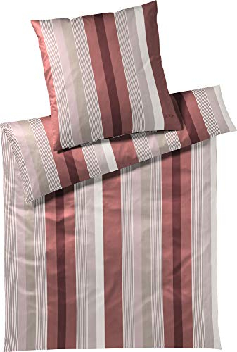 Joop! Bettwäsche Stripes Ruby Kissenbezug einzeln 40x80 cm