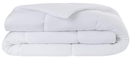 Todocama - Couette en Fibre Anti-acariens, Automne-Hiver, 300 g/m², Blanc, 80x160cm