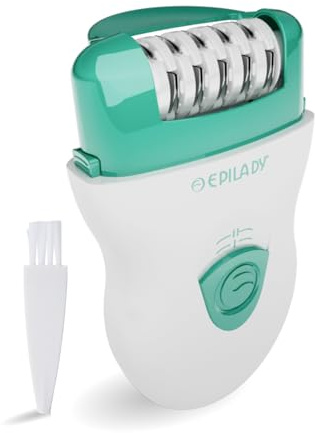 Epilady Speed Corded Epilator for Women – Dual-Speed 40-Disc Root Hair Removal Device for Legs, Underarms and Bikini Area Compact Waterproof Anti-Pinch Design for Smooth Long-Lasting Results