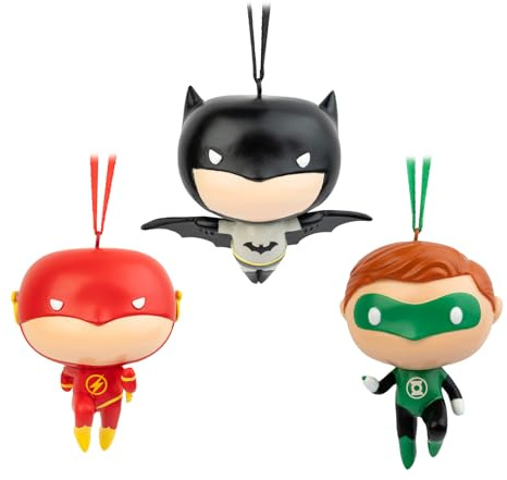 Grupo Erik Set Adornos Navidad DC Comics