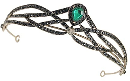 Beaupretty Couronne de Mariée Accessoire de Mariage Délicat en Alliage de Zinc Strass Scintillants pour Femmes et Filles, Confortable Soirées et Danses