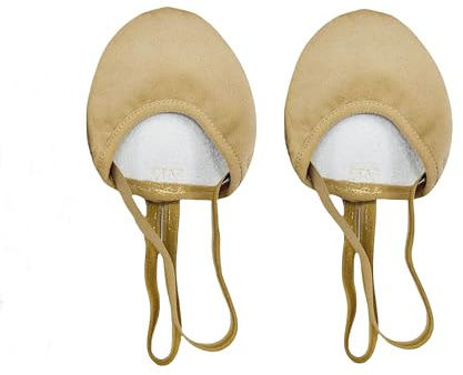 Zapatillas de ballet para niñas mujeres medias suela zapatos de baile para mujeres hombres, Incarnadine, X-Small